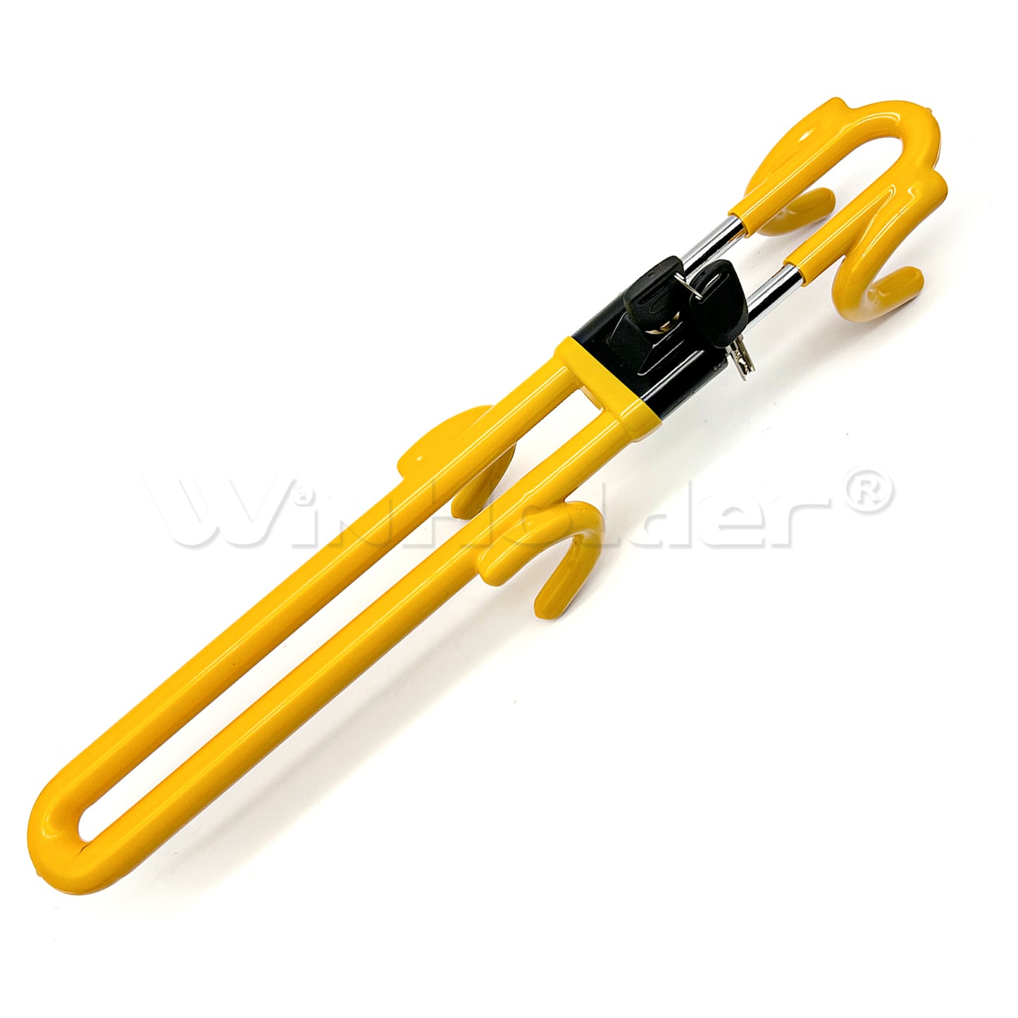 Steering Wheel Lock Twin Bar, Steering Lock, Car Steering Wheel Locks, Car Lock Anti-Theft ,  Heavy Duty, Adjustable ,wiht Keys